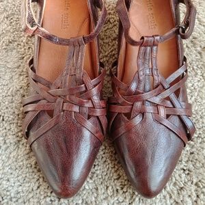 Gentle Souls by Kenneth Cole Heeled Leather Sandal